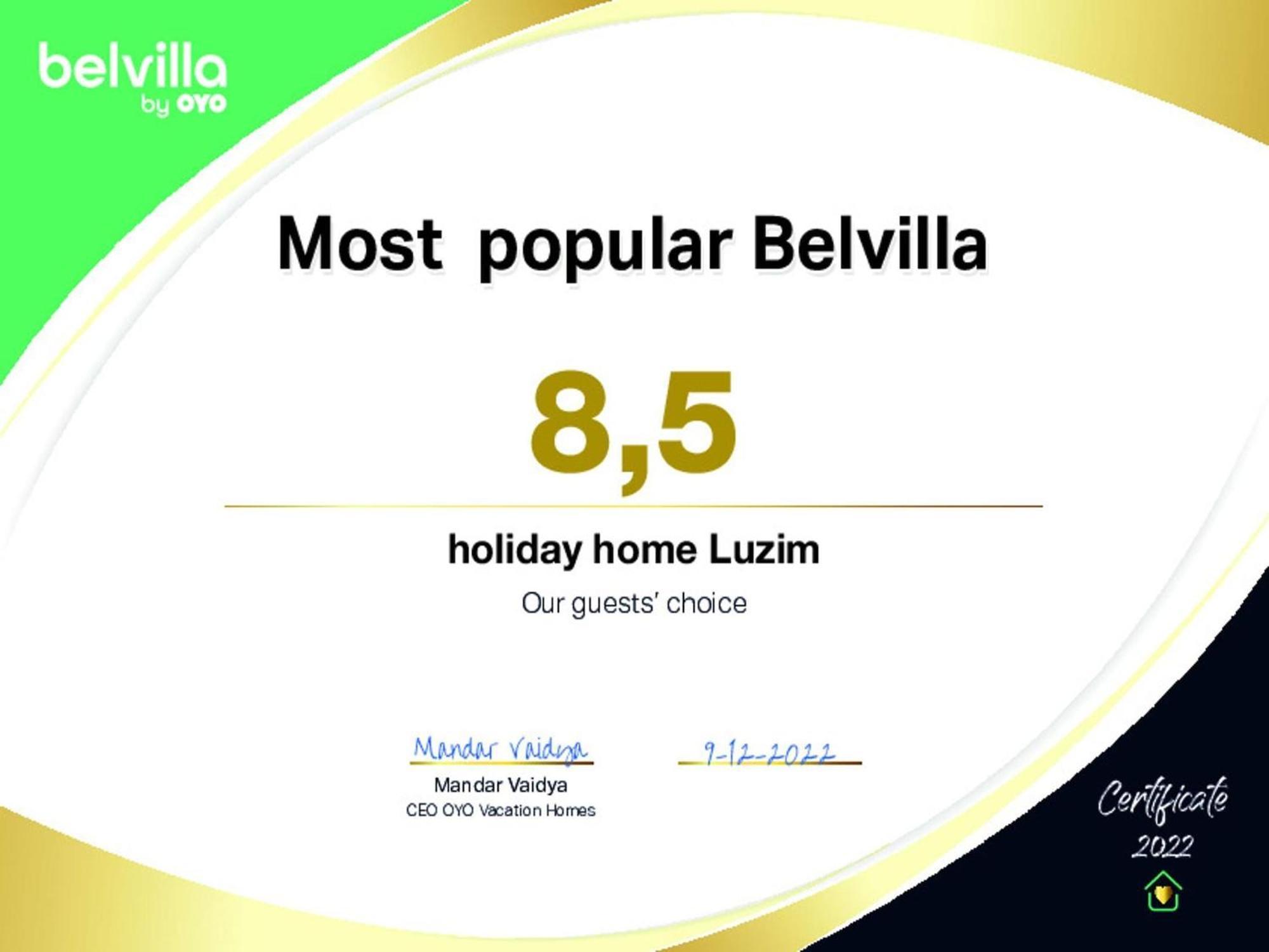 Holiday Home, Luzim Kültér fotó